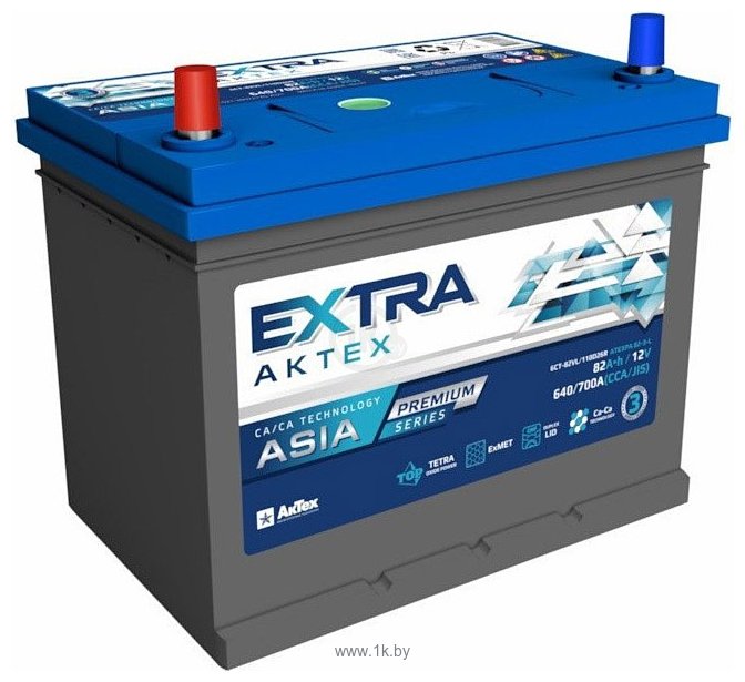 Фотографии АкТех Extra Premium Asia L+ (82Ah)