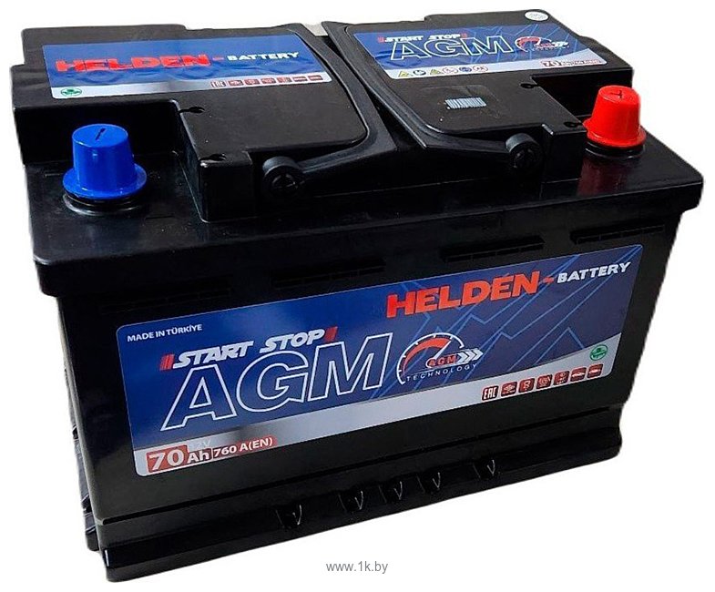 Фотографии Helden AGM R+ (70Ah)