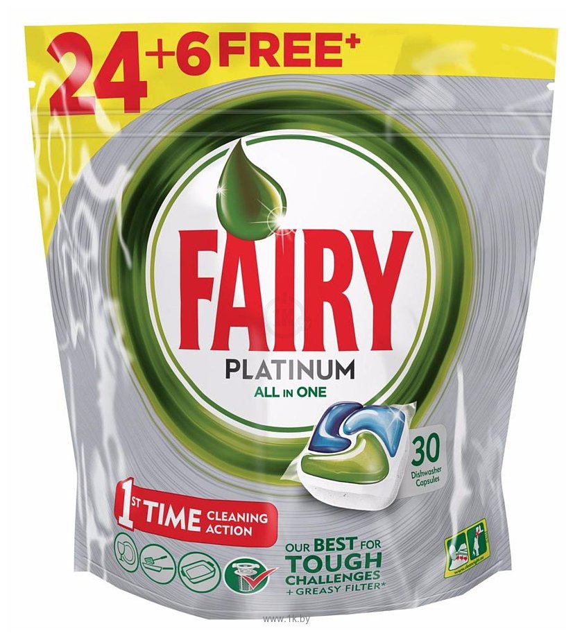 Фотографии Fairy Platinum "All in 1" (24+6 tabs