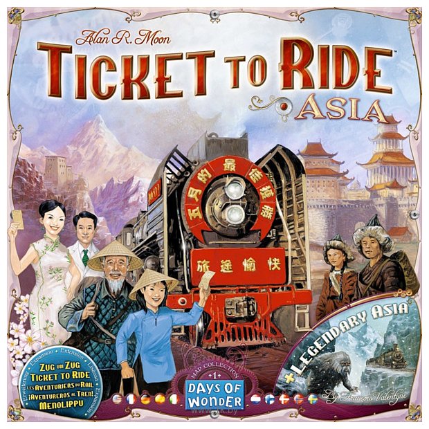 Фотографии Days of Wonder Ticket to Ride: Asia (Билет на поезд: Азия)