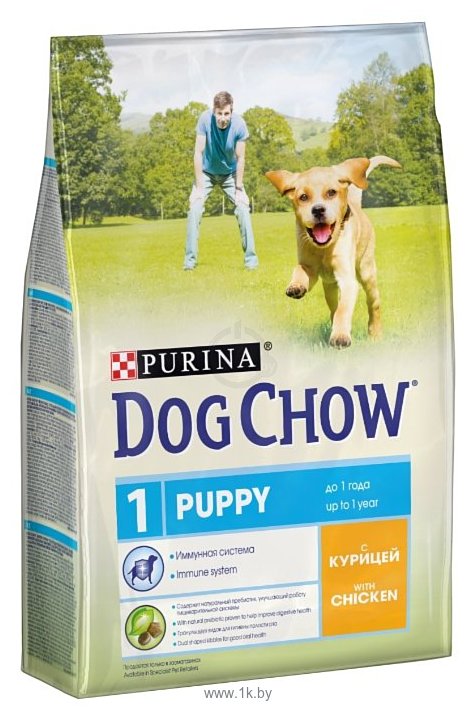 Фотографии DOG CHOW (2.5 кг) 1 шт. Puppy с курицей для щенков