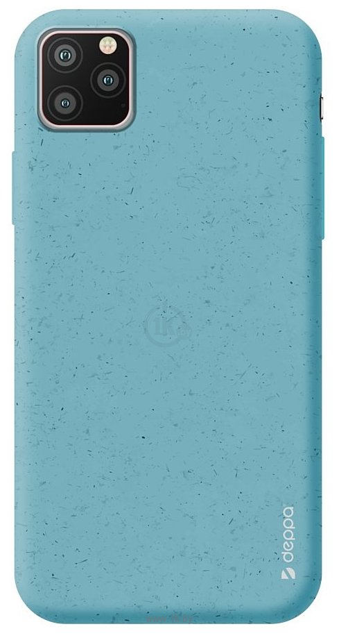 Фотографии Deppa Eco Case для Apple iPhone 11 Pro Max (голубой)