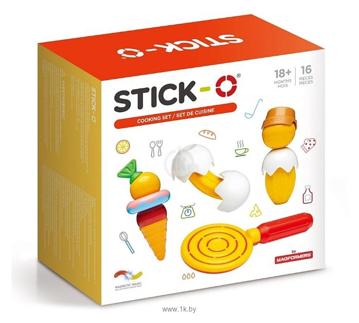 Фотографии Magformers Stick-O 902001 Cooking Set