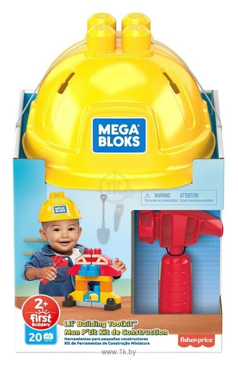 Фотографии Mega Bloks First Builders GNT91 Маленький строитель