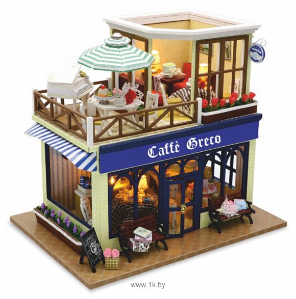 Фотографии Hobby Day Mini House Известные кафе мира Caffe Greco PC2110