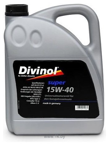 Фотографии Divinol Super 15W-40 5л