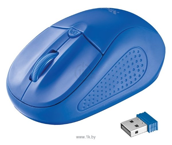 Фотографии Trust Primo Wireless Mouse Blue USB