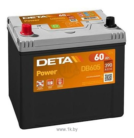 Фотографии DETA Power DB604 L (60Ah)