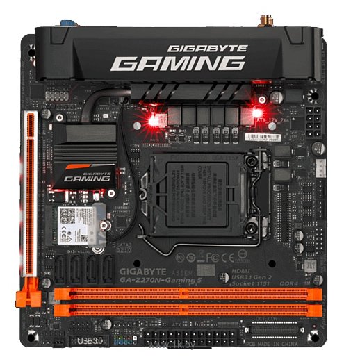 Фотографии GIGABYTE GA-Z270N-Gaming 5 (rev. 1.0)