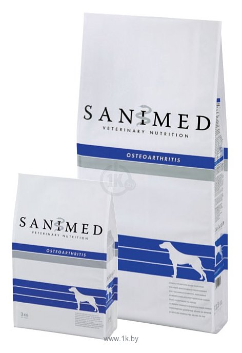 Фотографии SANIMed (3 кг) Osteoarthritis для собак всех пород