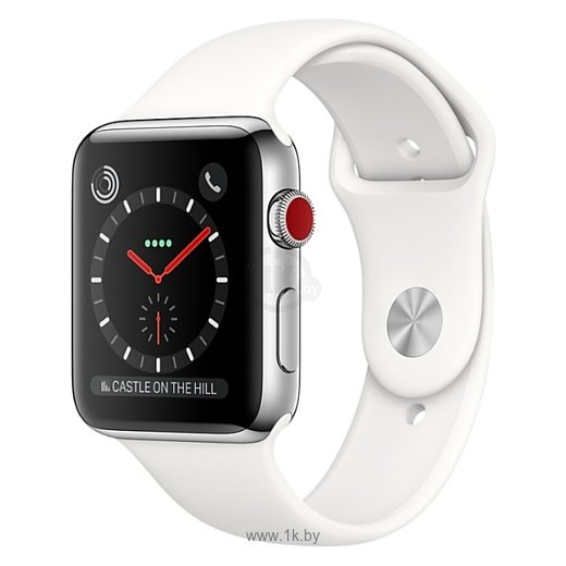 Фотографии Apple Watch Series 3 Cellular 38mm Stainless Steel Case with Sport Band