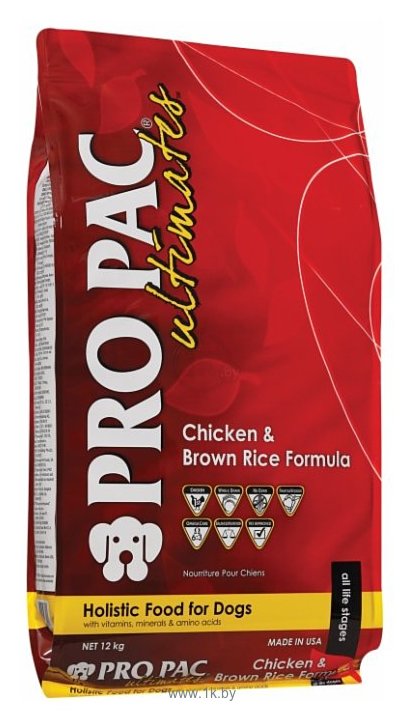 Фотографии Pro Pac (12 кг) Ultimates Chicken & Brown Rice