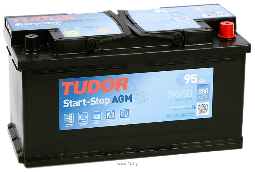 Фотографии Tudor Start-Stop AGM TK950 (95Ah)