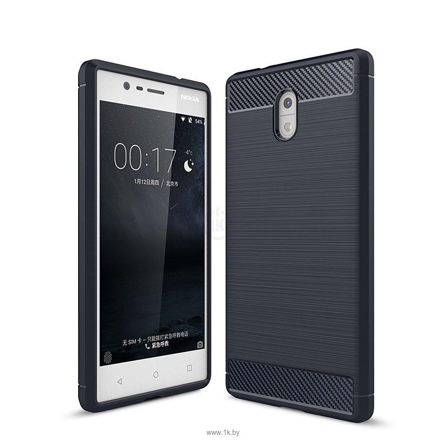 Фотографии Case Brushed Line для Nokia 5 (синий)