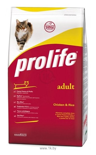 Фотографии Prolife (0.4 кг) Adult с курицей и рисом