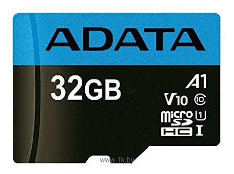 Фотографии ADATA Premier microSDHC UHS-I U1 V10 A1 Class10 32GB + SD adapter