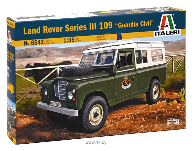 Фотографии Italeri 6542 Внедорожник Land Rover Series III 109 Guardia Civil