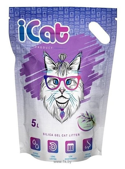 Фотографии iCat Lavander 5л