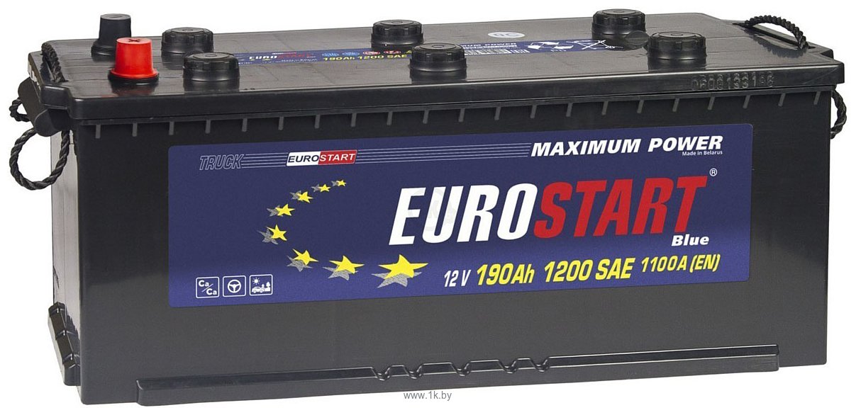 Фотографии Eurostart 190Ah EUROSTART Blue Professional L+ (190Ah)