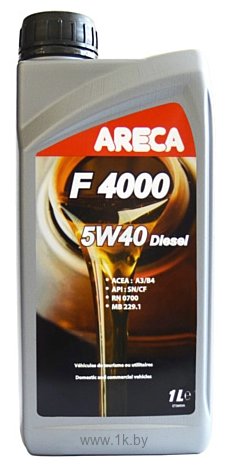 Фотографии Areca F4000 5W-40 Diesel 1л