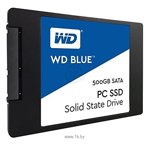 Фотографии Western Digital BLUE PC SSD 500 GB (WDS500G1B0A)