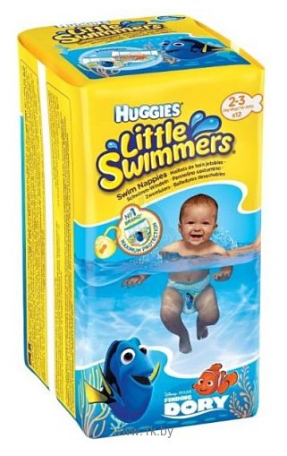 Фотографии Huggies Little Swimmers 2-3 (3-8 кг) 12 шт.