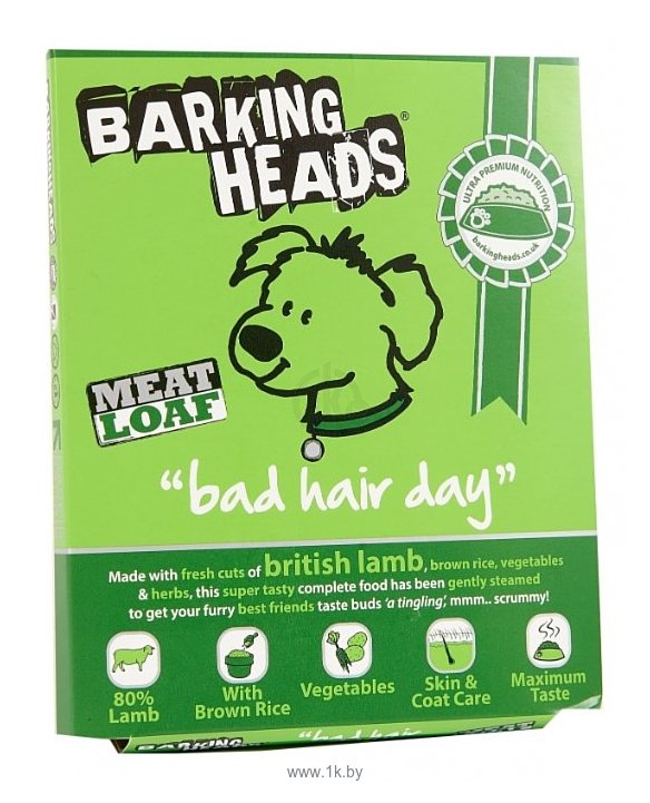 Фотографии Barking Heads Ламистер для собак с ягненком Роскошная шевелюра (0.395 кг) 8 шт.