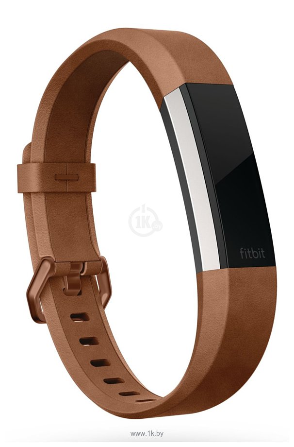 Фотографии Fitbit кожаный для Fitbit Alta HR и Alta (L, коричневый)