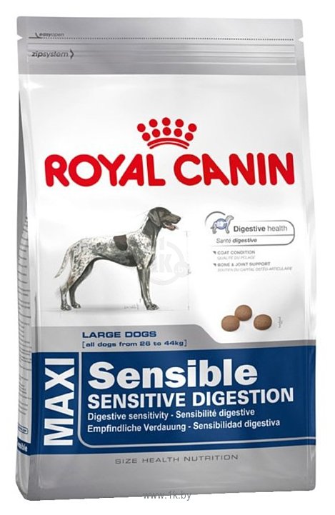 Фотографии Royal Canin Maxi Sensible (15 кг)