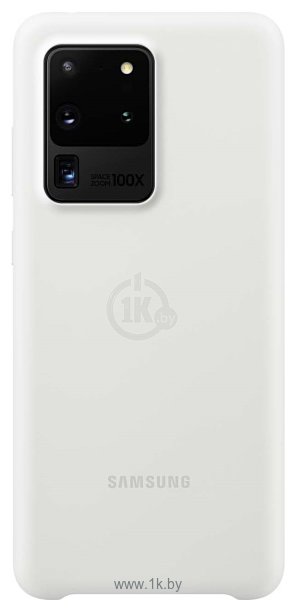 Фотографии Samsung Silicone Cover для Galaxy S20 Ultra (белый)