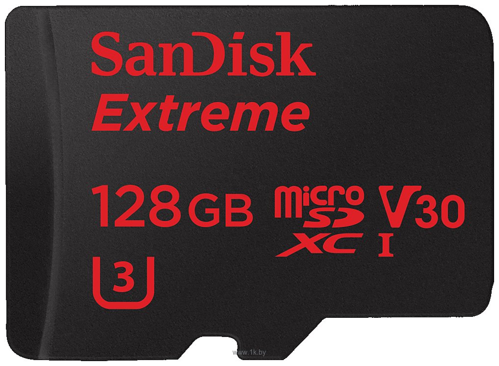 Фотографии SanDisk Extreme microSDXC (UHS-I) 128GB [SDSQXVF-128G-GN6MA]