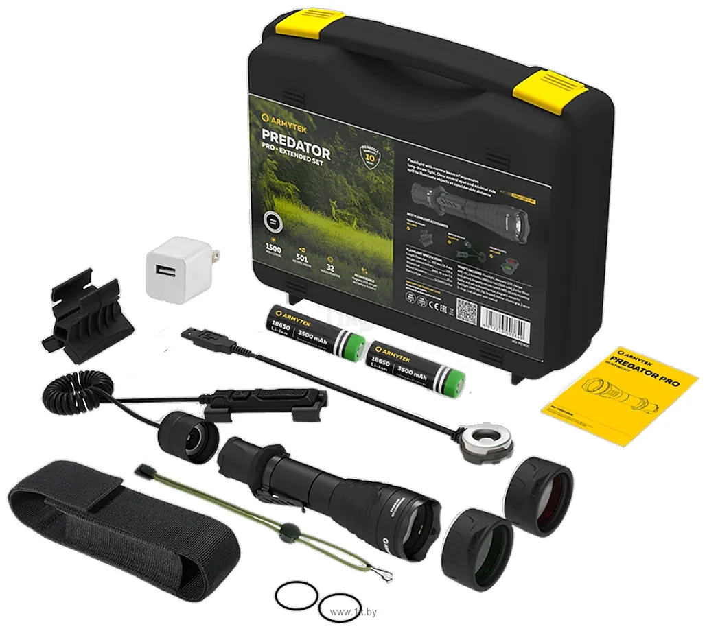 Фотографии Armytek Predator Pro Magnet USB Extended Set