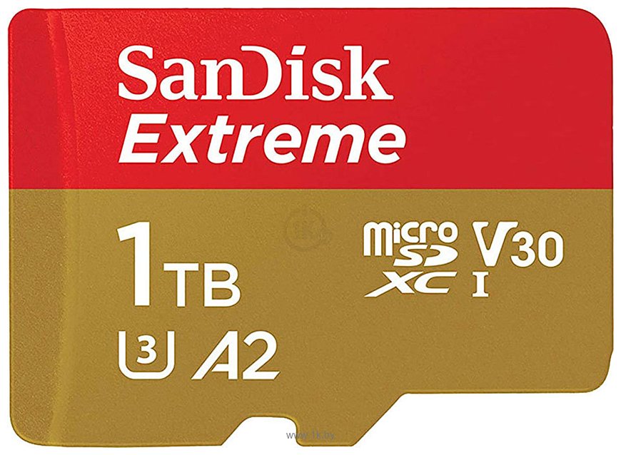Фотографии SanDisk Extreme microSDXC SDSQXAV-1T00-GN6MN 1TB