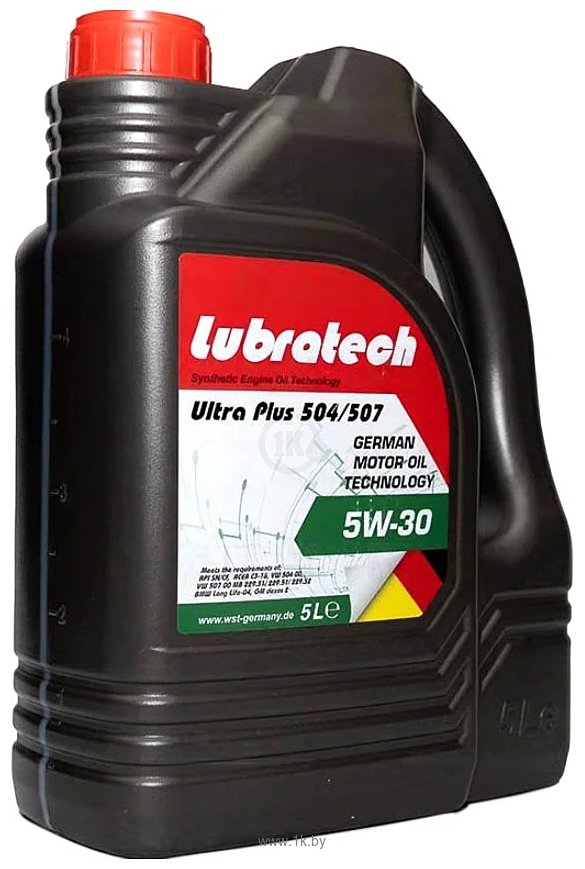 Фотографии Lubratech Ultra Plus 504/507 5W-30 5л