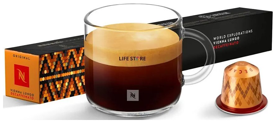 Фотографии Nespresso Vienna Lungo Decaffeinato 10 шт