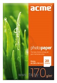 Фотографии ACME Photo Paper A6 (10x15cm) 170 g/m2 20 л