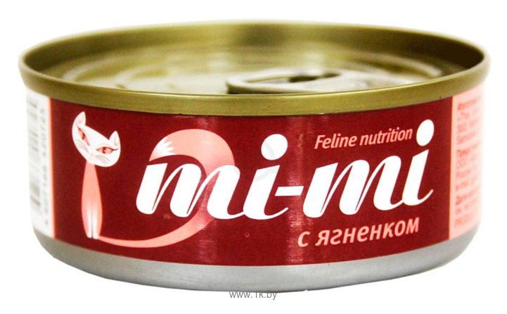 Фотографии Mi-Mi Для кошек и котят Ягненок в желе (0.08 кг) 12 шт.