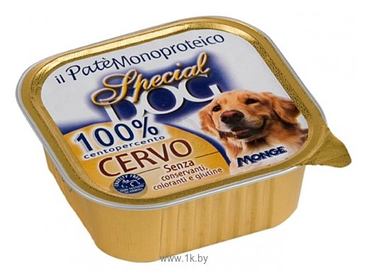 Фотографии Special Dog Паштет из 100% мяса Оленины (0.300 кг) 1 шт.