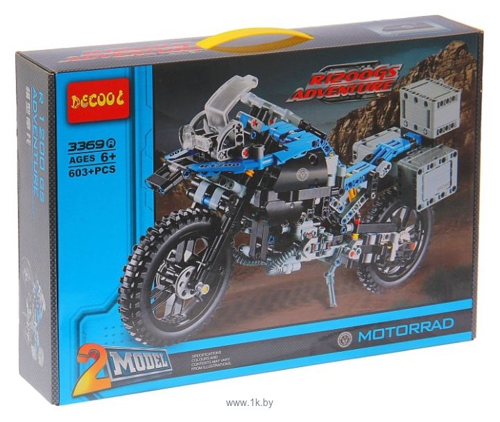 Фотографии Decool Technic 3369A Мотоцикл