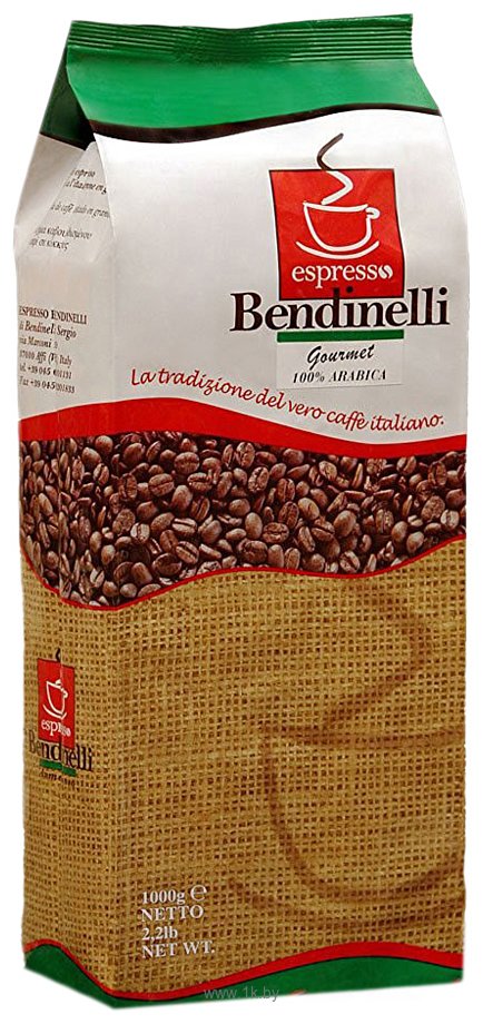 Фотографии Bendinelli Gourmet 100% Arabica в зернах 1000 г