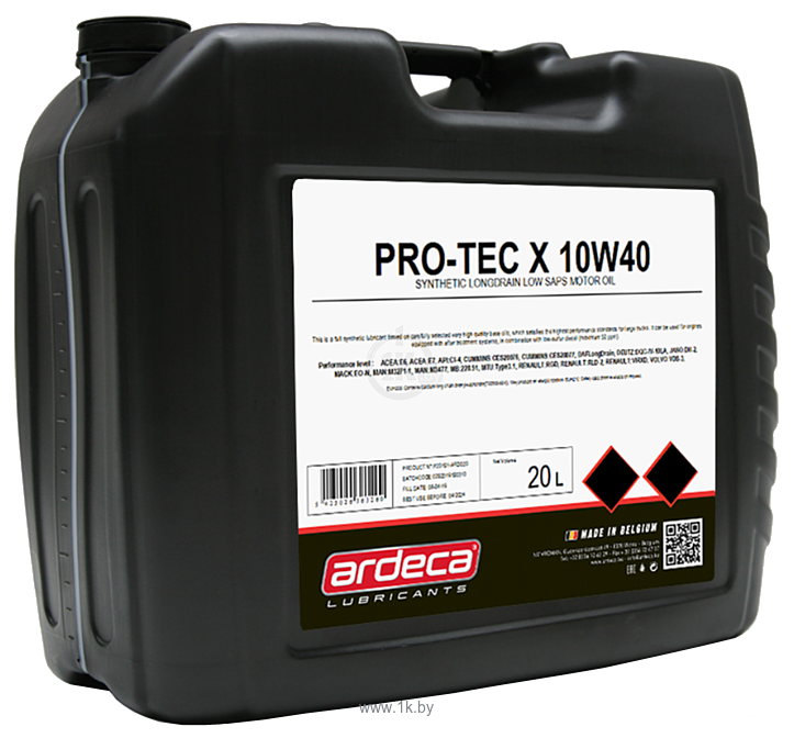 Фотографии Ardeca Pro-Tec X 10W-40 20л