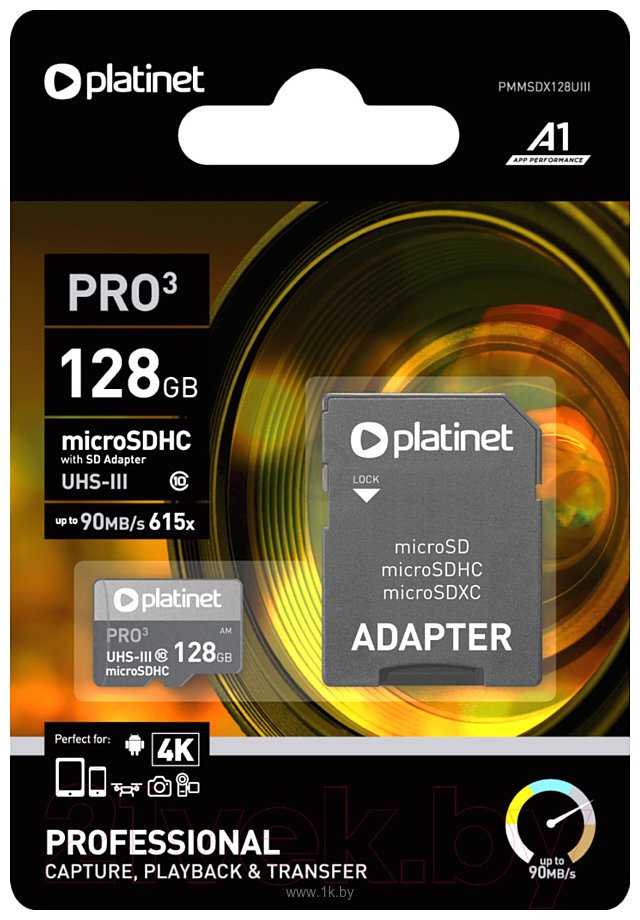 Фотографии Platinet PMMSDX128U 128GB + SD adapter