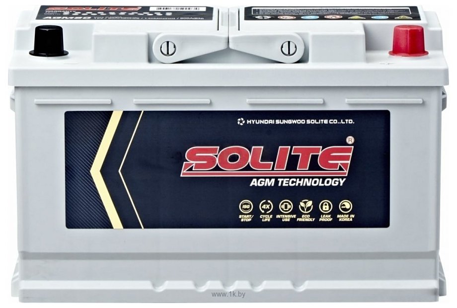 Фотографии Solite AGM 80 (80Ah)