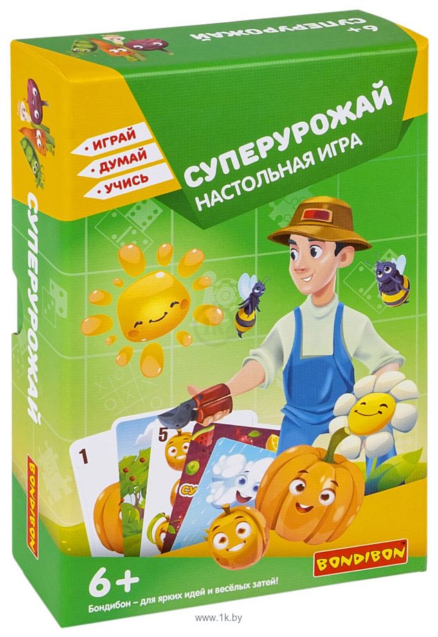 Фотографии Bondibon Суперурожай! Играй Думай Учись ВВ5984