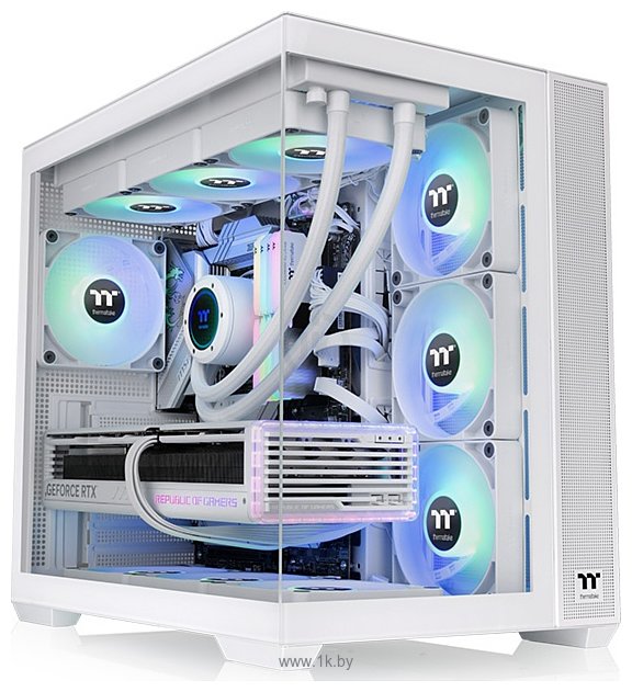 Фотографии Thermaltake View 380 TG ARGB Snow CA-1Z2-00M6WN-00