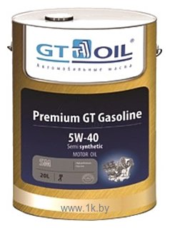 Фотографии GT Oil PREMIUM GT GASOLINE 5W-40 4л
