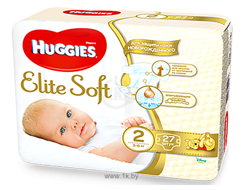 Фотографии Huggies Elite Soft 2 (3-6 кг) 88 шт.