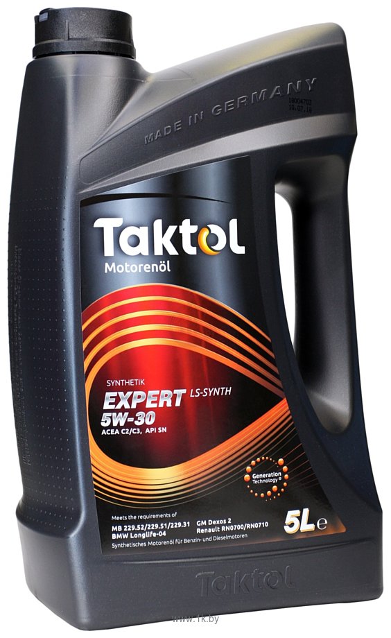 Фотографии Taktol Expert LS-Synth 5W-30 5л