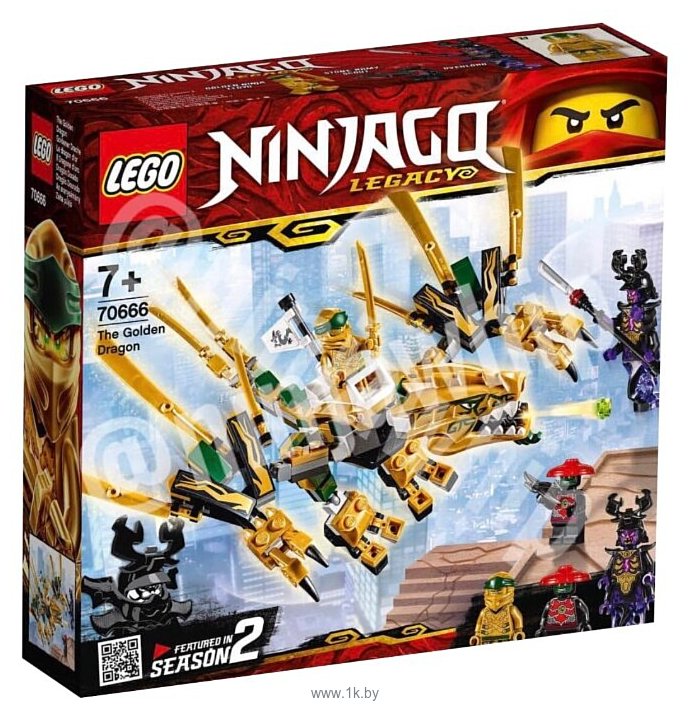 Фотографии LEGO Ninjago 70666 Золотой Дракон