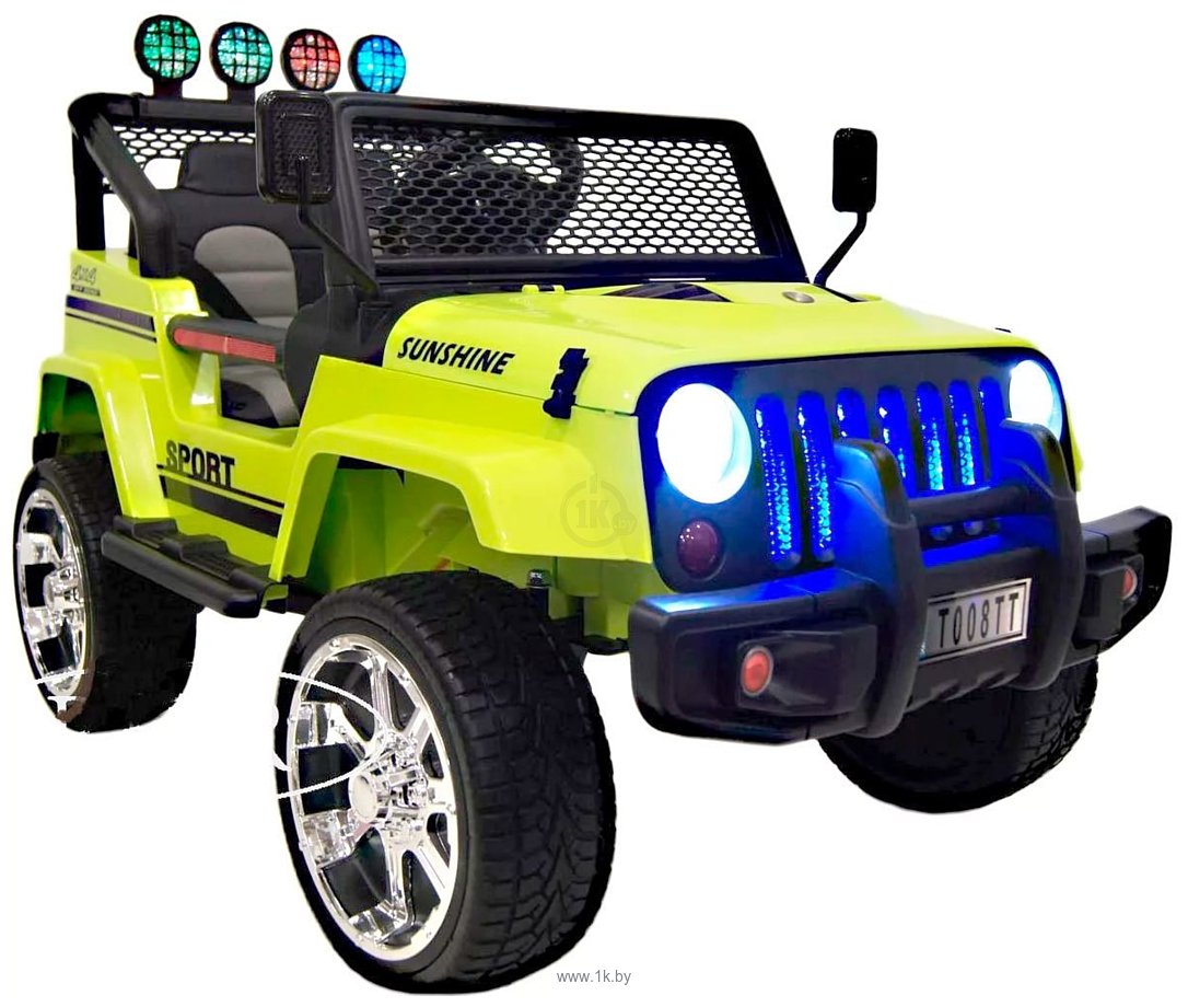 Фотографии RiverToys Jeep 4WD T008TT (зеленый)